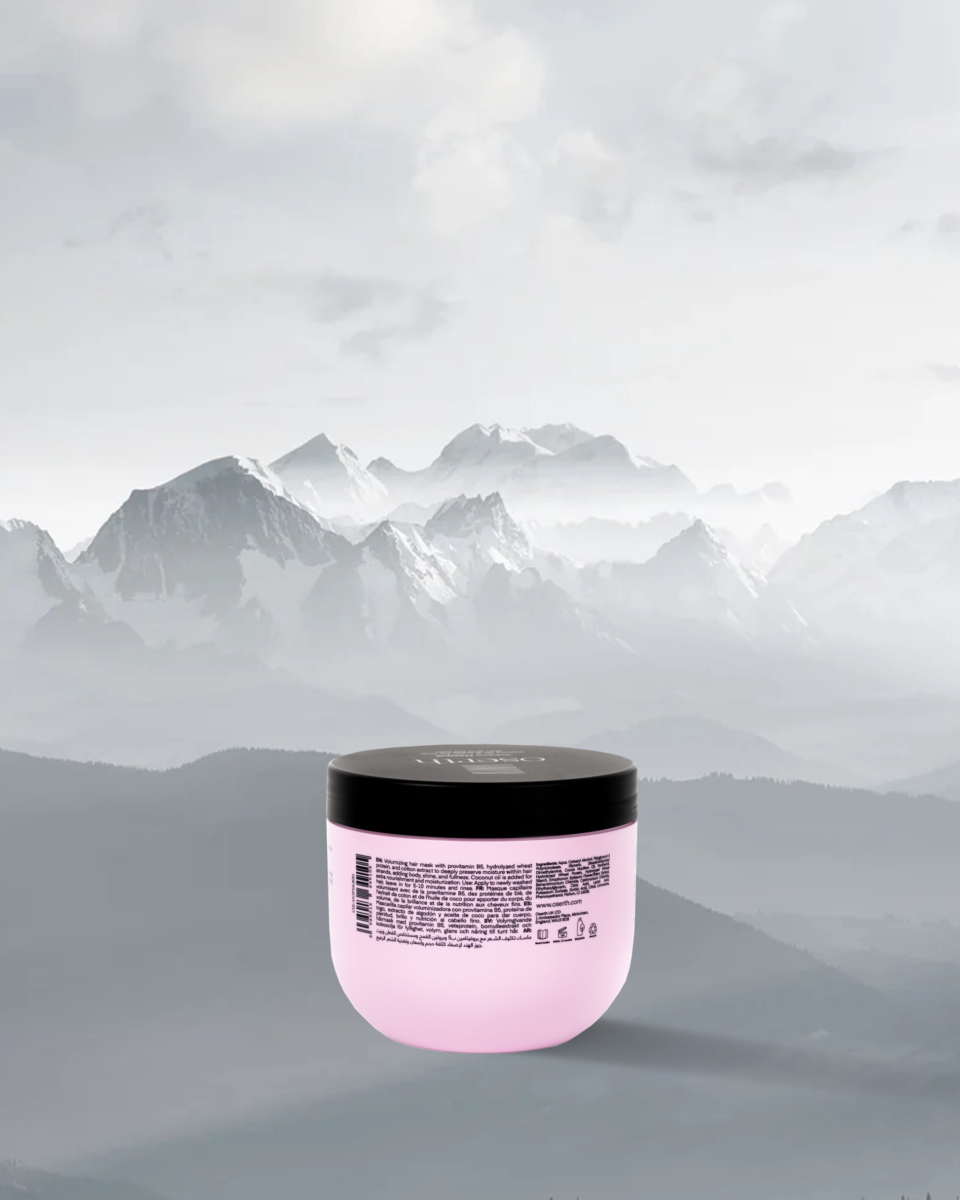 Oserth Volume Collection – Lightweight, vegan haircare products that add body, bounce, and natural volume to your hair.
